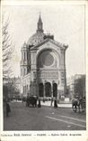 CPA Paris Eglise Saint Augustin