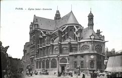 CPA Paris Eglise Saint Eustache