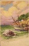 CPA Fantaisie Bateaux