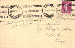 VINTAGE POSTCARD Heavy the castle