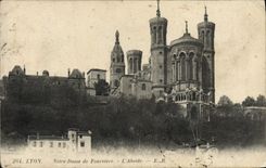 CPA Lyon Notre Dame De Fourviere L'Abside