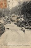 CPA Cauterets Cascade Du Pont d'Espagne Chute superieure 