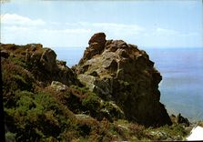 CPM Carolles Edenville La Cote Sauvage Rocher Du Diable