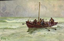 CPA Bateau 