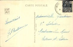 VINTAGE POSTCARD Fair Colonial International Paris Palate Of Martinique