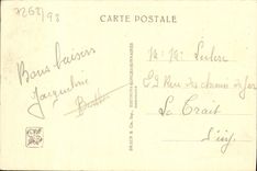 VINTAGE POSTCARD Fair Colonial International Paris House Of Morocco