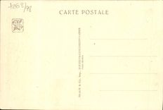 VINTAGE POSTCARD Fair Colonial International Paris Principal Palate Of Italy