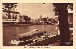 CPA Exposition Internationale Paris L'embarcadere Des Vedettes