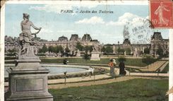 CPA Paris Jardin Des Tuileries