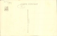 VINTAGE POSTCARD Fair Colonial International Paris 1931 Participation of the army Monument of the Forces of Overseas