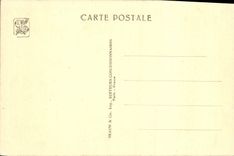 VINTAGE POSTCARD Fair Colonial International Paris 1931 Tunisian Section Sight on the public place the coffee Moor