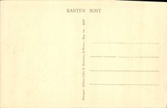 CPA Bretagne Premiere Escapade Excursion En Pays Inconnu Lits clots Folklore