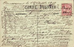 CPA En Bretagne Autour du Lit Clos Depart pour le bapteme Folklore