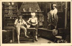 CPA Bretagne Breton Interieur breton Folklore