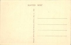 CPA Bretagne Lits Clos a Etage La Parresseuse Folklore