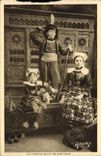 CPA Un Cordial Salut deBretagne Femme Enfants Folklore