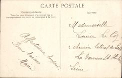 VINTAGE POSTCARD In Brittany Breton Child Folklore