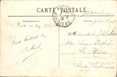 CPA En Bretagne La priere du soir dans une ferme bretonne Folklore Enfants