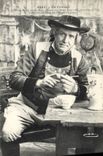 CPA Bretagne Un conseil Homme Folklore