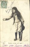 VINTAGE POSTCARD Aivez Us A little Child Folklore