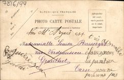 POSTAL Aivez de la VENDIMIA nosotros folklore del pequeño niño de A