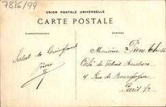 VINTAGE POSTCARD Brittany Greets You Child Folklore