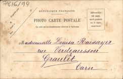 VINTAGE POSTCARD Breton the Small Folklore Child