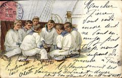 CPA La Vie du Marin Militaria