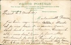 CPA Bateau La vie de marin Un canot major 