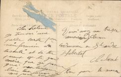 VINTAGE POSTCARD Fantasy Poisson Child