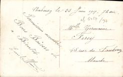 VINTAGE POSTCARD Fantasy Child wife Sailor