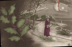 CPA Fantaisie Bonne annee