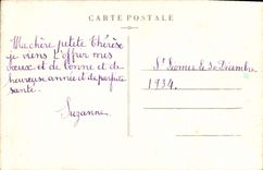 CPA Fantaisie Bonne annee