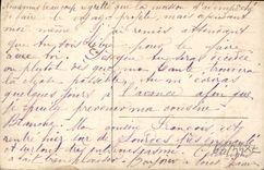 VINTAGE POSTCARD Fantaisie Living room 1910 Lapeyre Patrols Militaria Dragon of It