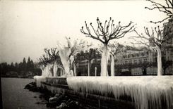CARTE PHOTO Paris Fontaine 
