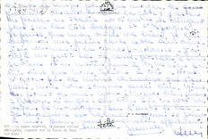 CPM Le cygne argente Lac bleu Bateau