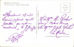 CPM Hospice de France Vue de la salle a manger 11eme