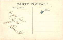 VINTAGE POSTCARD Festivals of the Semi Lent 1914 Miss Guillot Queen of the queens and its young ladies of honor