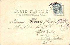 VINTAGE POSTCARD Fantaisie Child wife Baby is Reveiflee