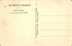 CPA Vichy Un Coin des Parcs de L'Allier