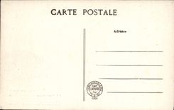 VINTAGE POSTCARD Palate of Fontainebleau Boudoir of Marie Antoinette