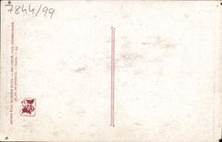 VINTAGE POSTCARD Paris Living room Rene His In the valley of the Cousin