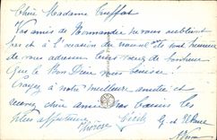 VINTAGE POSTCARD Fantasy Flower