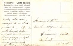 VINTAGE POSTCARD Fantaisie Woman Children Battles of snowballs