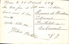 CPA Fantaisie Fleurs Fer a cheval