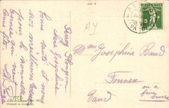 CPA Fantaisie Bonne annee