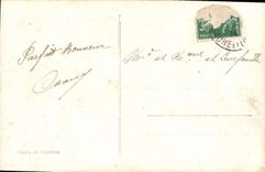 CPA Fantaisie Bonne annee