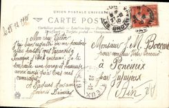 CPA Fantaisie Bonne annee