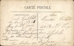 CPA Effet du bombardement allemand a Paris Reims Militaria