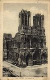 CPA Reims La cathedrale 